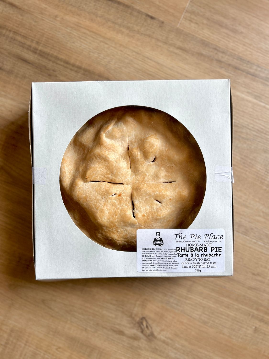 Rhubarb Pie