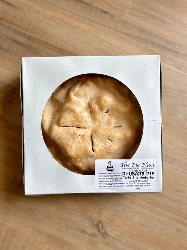 Rhubarb Pie