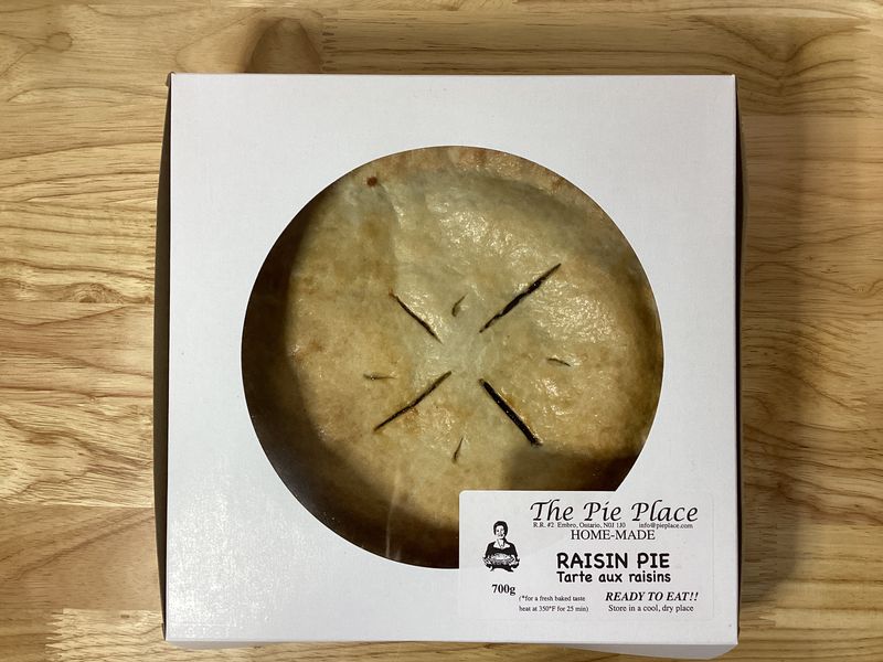 Raisin Pie
