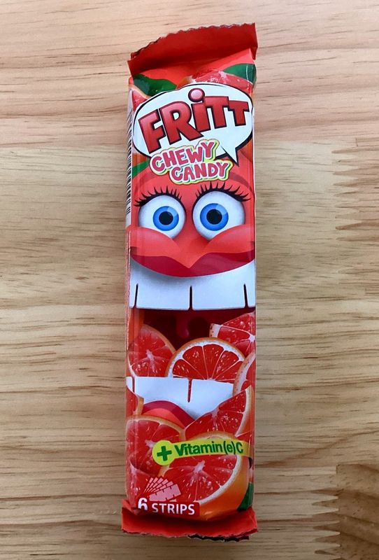 Fritt  - Grapefruit Chewy Candy - 70g