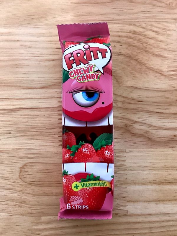 Fritt  - Strawberry Chewy Candy - 70g
