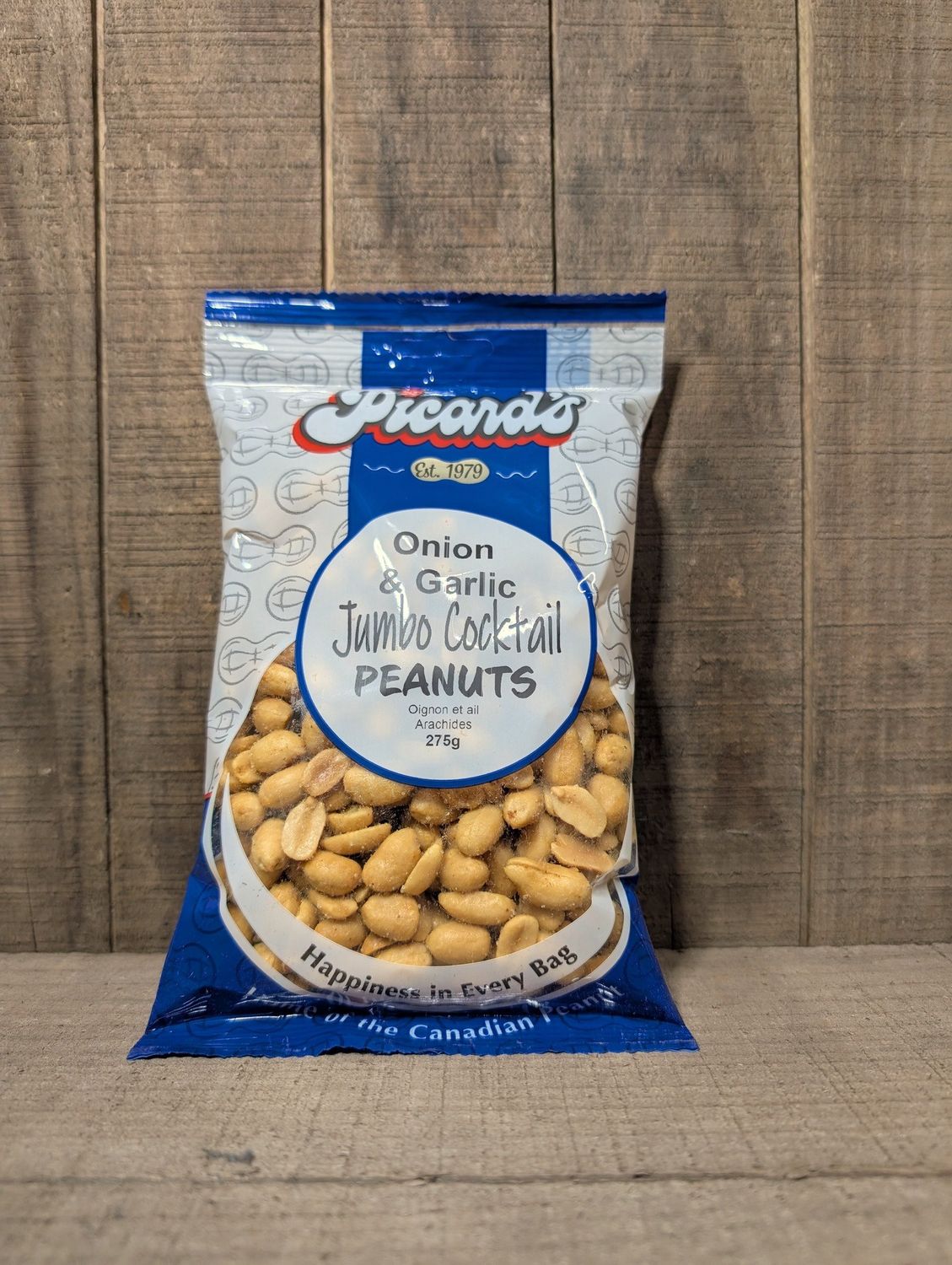 Picard’s - Onion &amp; Garlic Jumbo Cocktail Peanuts - 275g