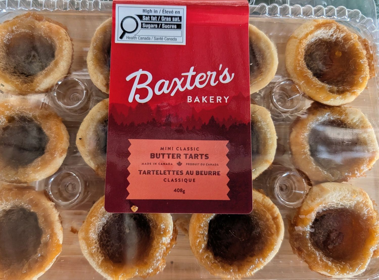 Baxter's - Classic Mini Butter Tart - 408 g