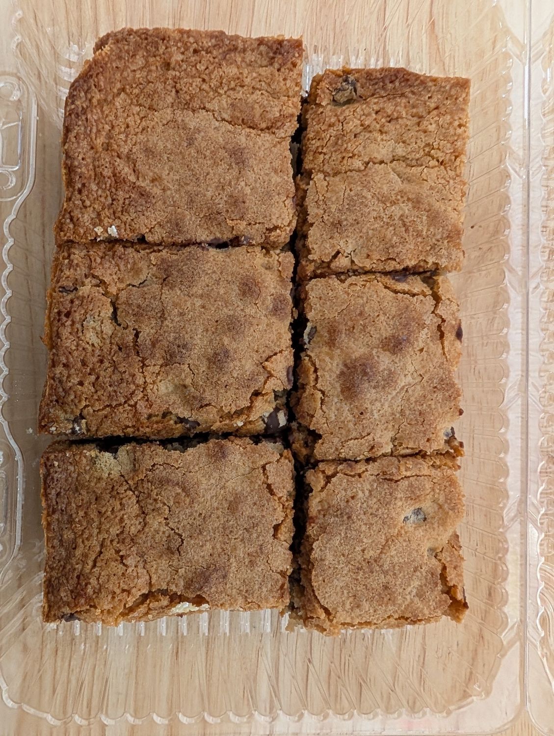 Homemade - Double Fudge Brownies, Number: 6 Pieces