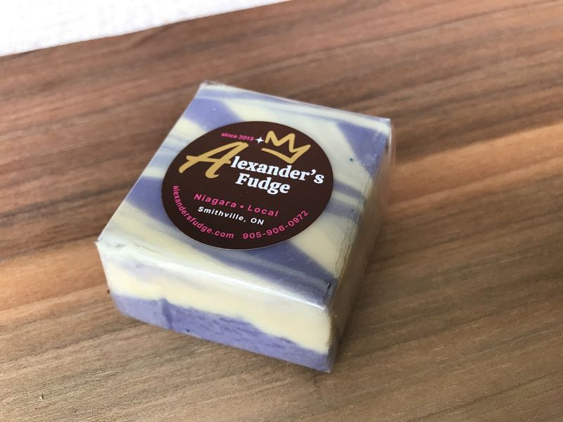 Alexander's Fudge - Blueberry Cheesecake