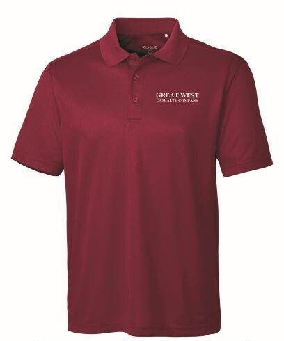 Mens Cutter &amp; Buck Pique Polo - Chutney