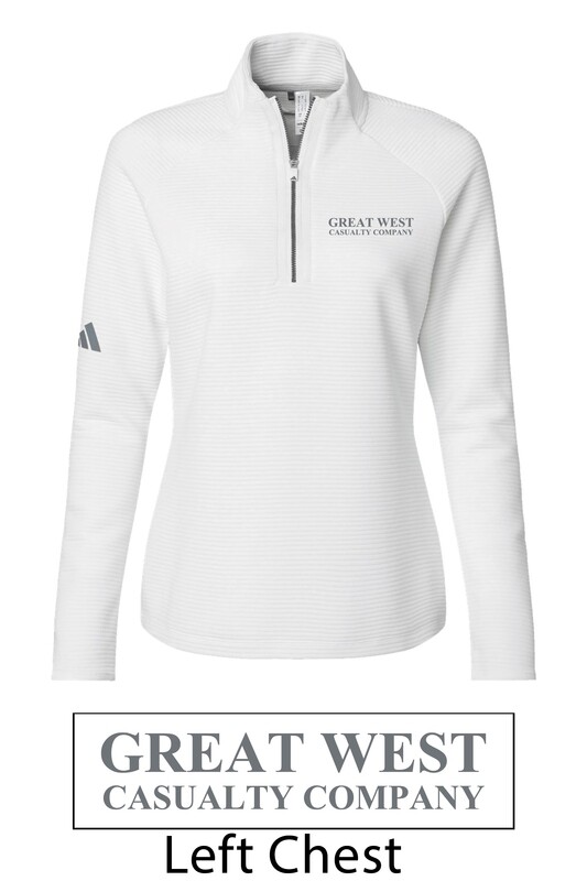 Adidas White Spacer Pullover
