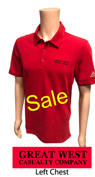 Adidas Red Polo