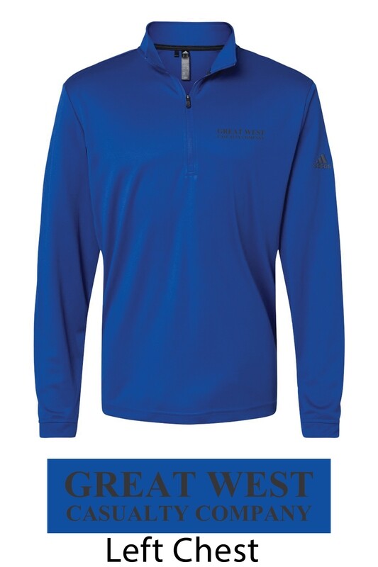 Adidas Royal Blue 1/4 Zip