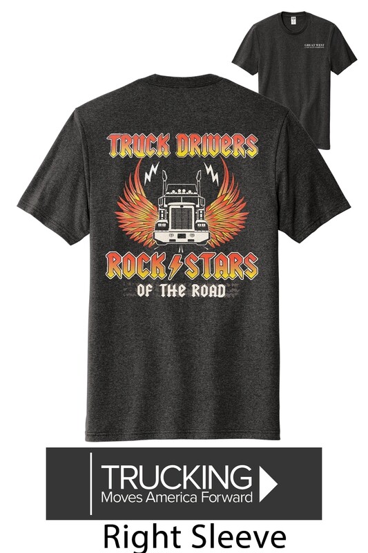 Great West Truck Drivers Rock T-Shirt