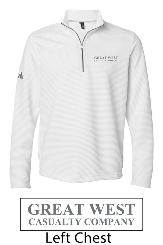 Mens Adidas White Spacer Pullover