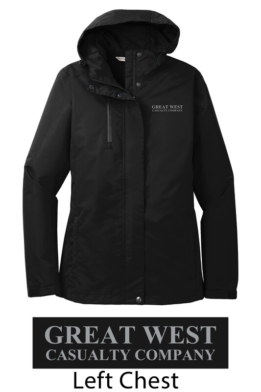 Ladies Port Authority Black All Conditions Jacket