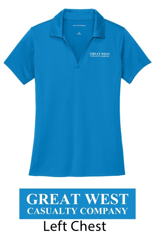Port Authority Brilliant Blue Polo