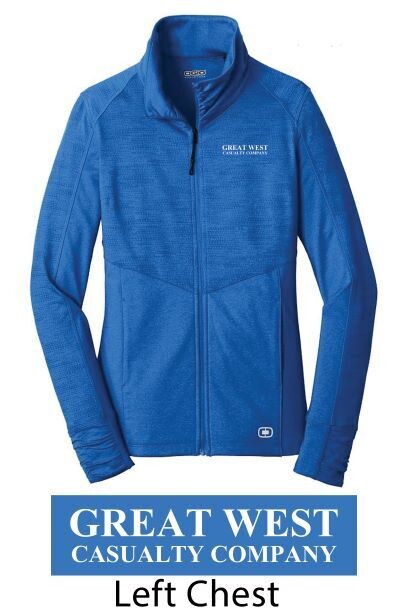 OGIO Electric Blue Full Zip Jacket