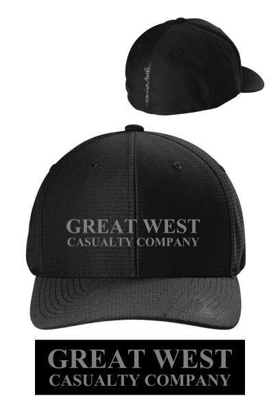 Travis Mathews Black Flexback Hat