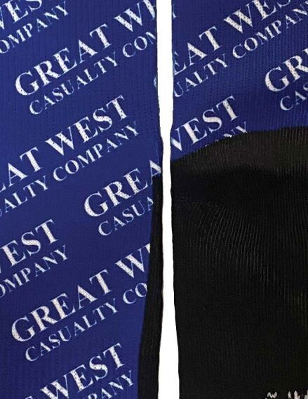 Blue GWCC Logo Socks