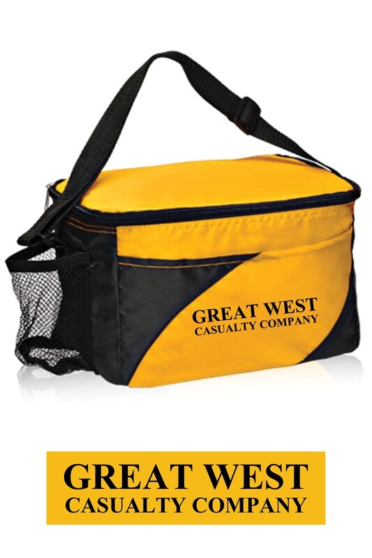 Great West Yellow Cooler Bag