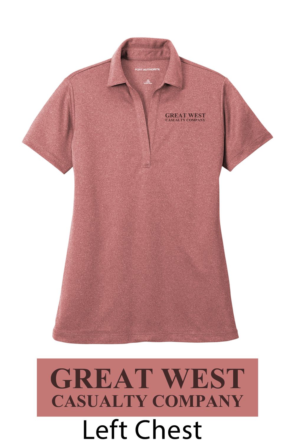 Ladies Port Authority Silk Touch Performance Polo