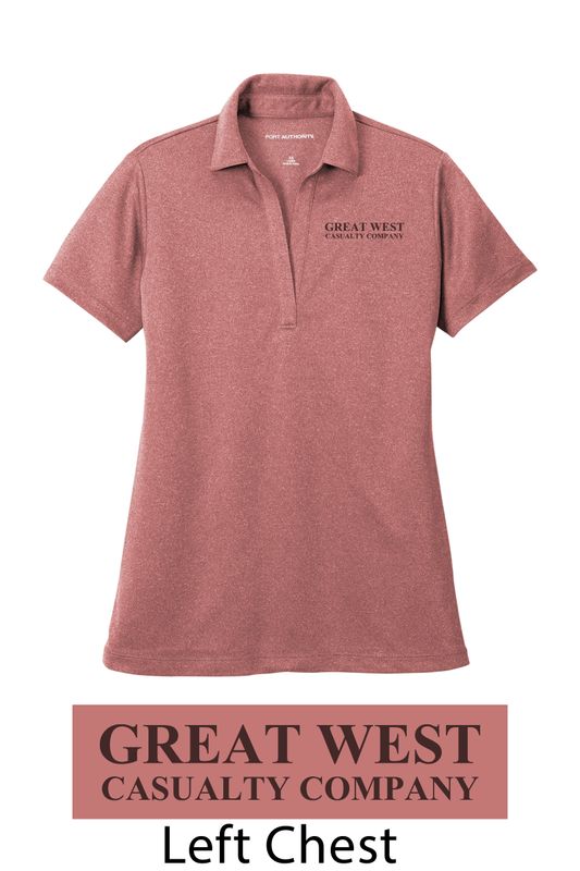 Ladies Port Authority Silk Touch Performance Polo