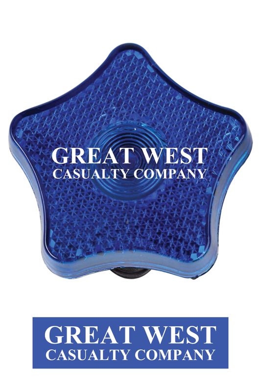 GWCC Star Safety Light Clip