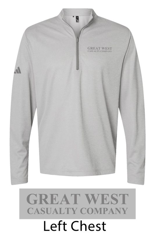 Men&#39;s Adidas Spaced Dyed 1/4 Zip Jacket