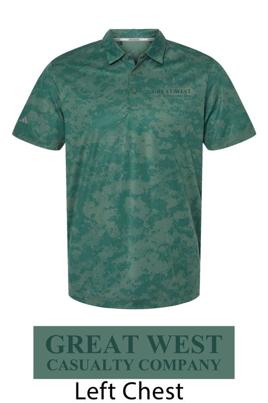 Men&#39;s Adidas Camo Polo
