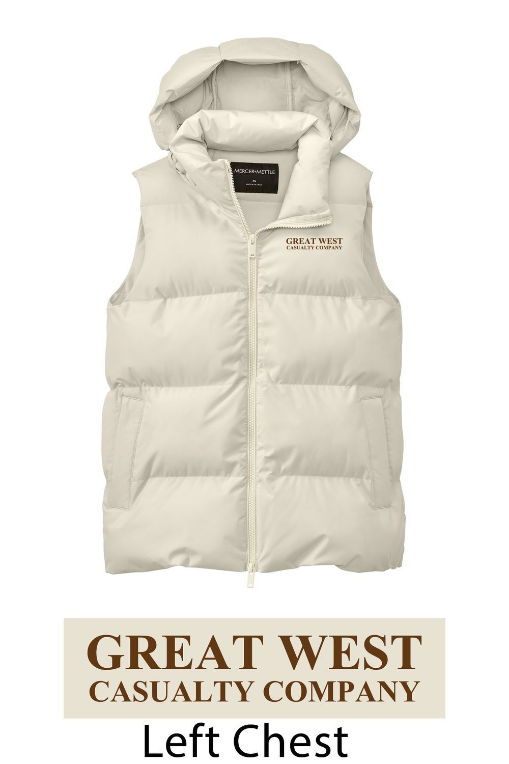 Ladies Mercer+Mettle Puffy Vest