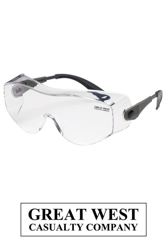Bouton Oversite Clear Safety Glasses