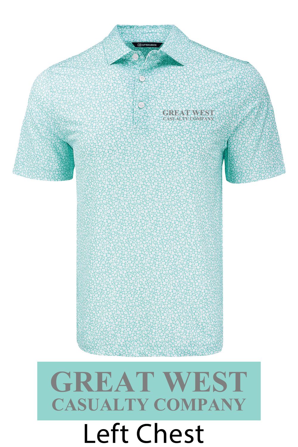 Men&#39;s Cutter &amp; Buck Pike Floral Print