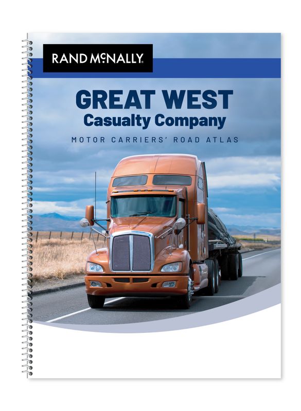 2025 Great West Rand McNally Road Atlas