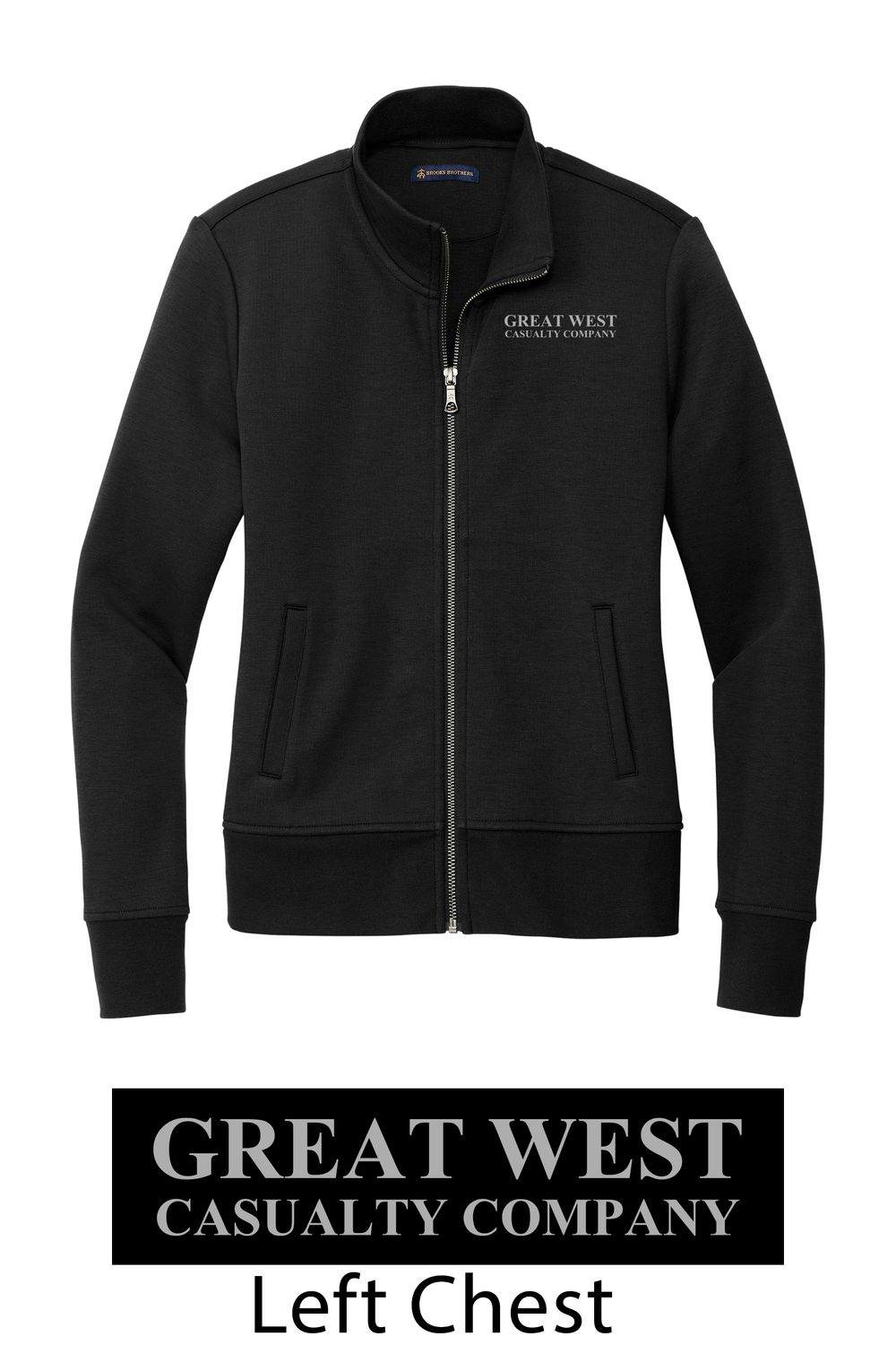 Brooks Brother Double Knit Full Zip