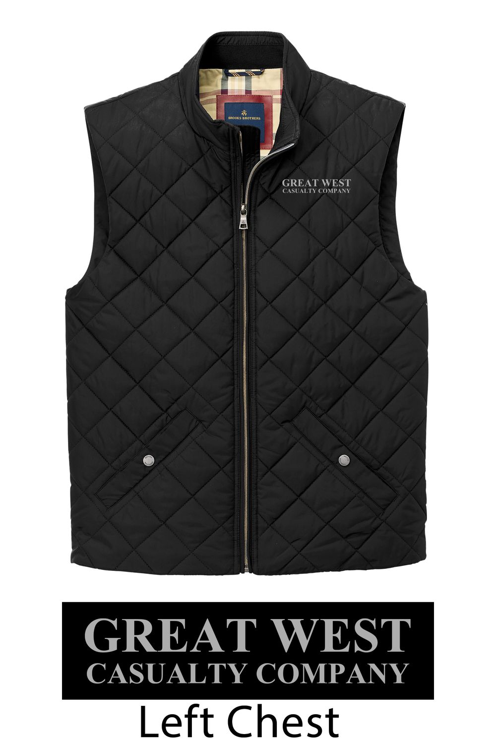 Men&#39;s Brooks Brothers Quilted Vest
