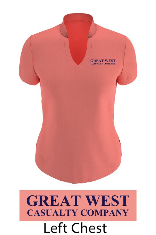 Ladies Callaway Stripe Polo