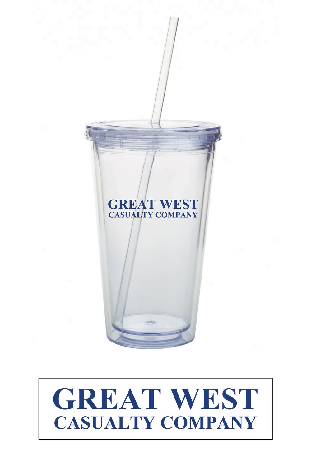 Great West 18oz Double Wall Acrylic Tumbler