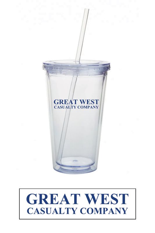 Great West 18oz Double Wall Acrylic Tumbler