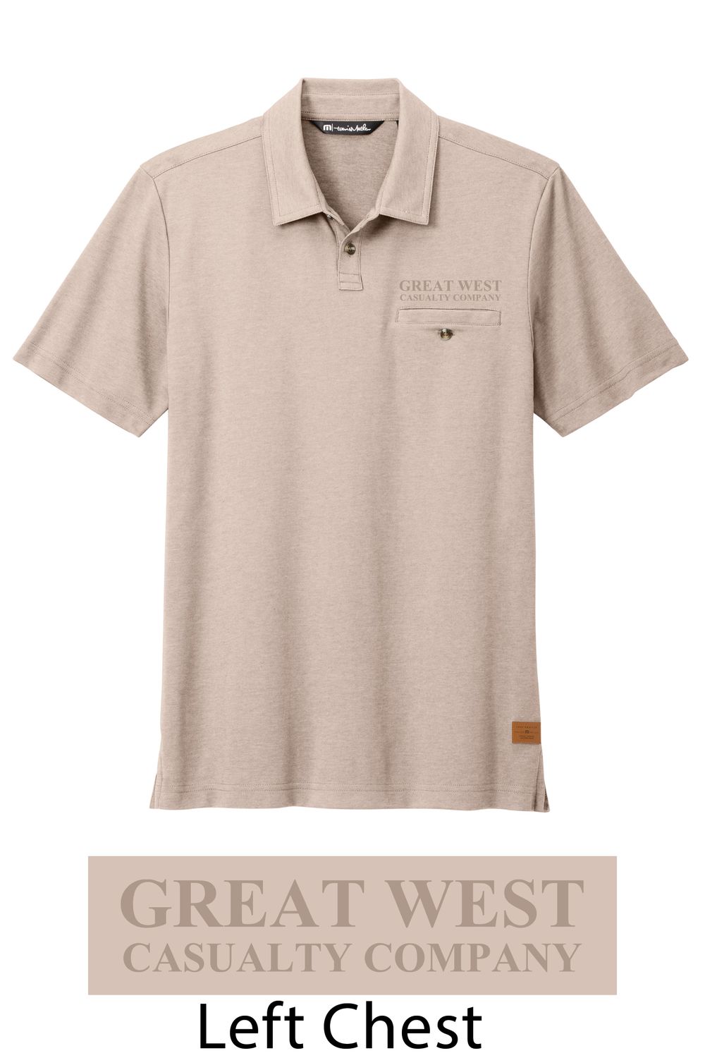 Men's Travis Mathew Sunsetters Pocket Polo