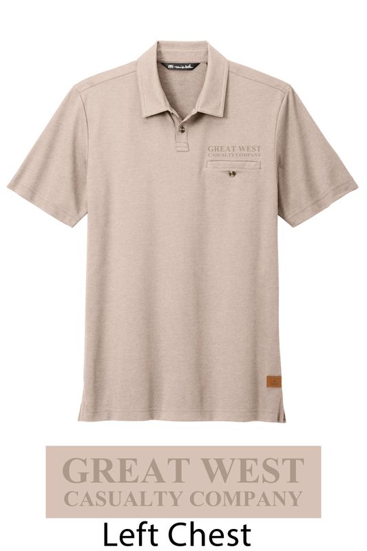 Men's Travis Mathew Sunsetters Pocket Polo