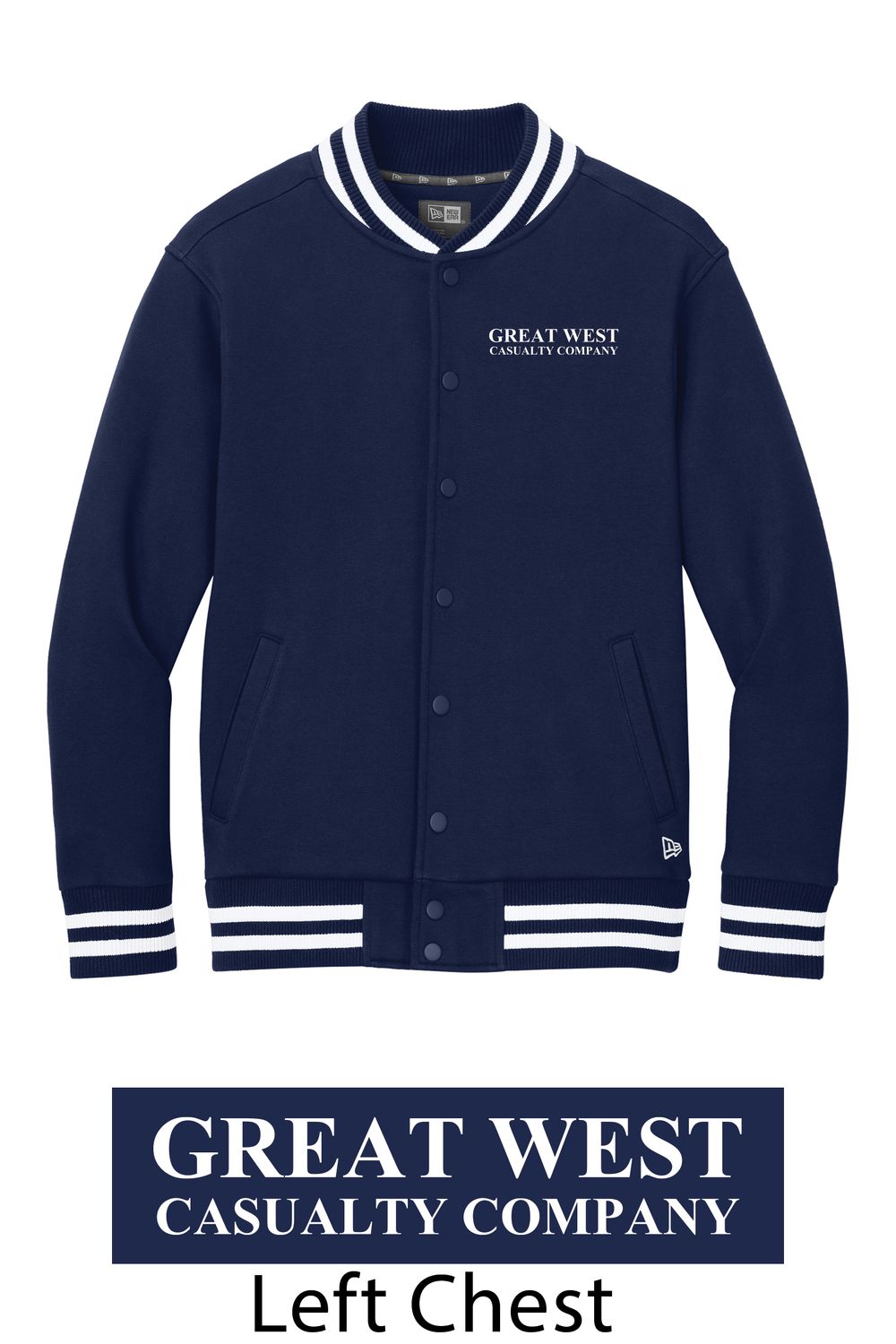 Men's New Era Varsity Heavyweight Fleece Jacket