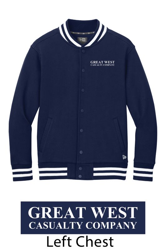 Men's New Era Varsity Heavyweight Fleece Jacket