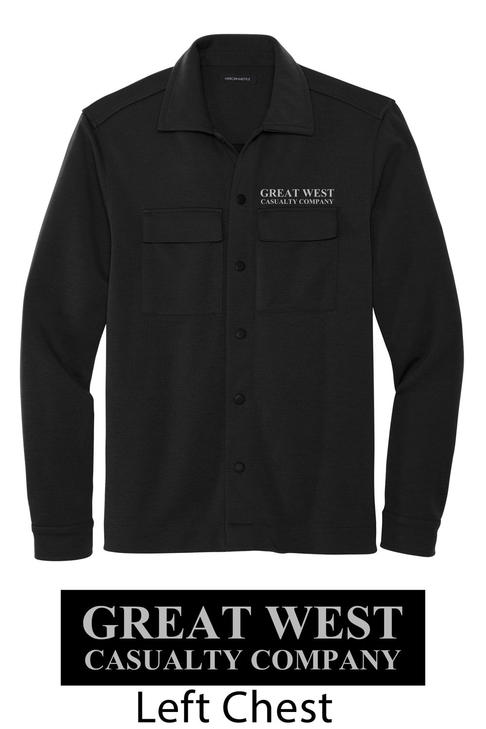 Men's Mercer+Mettle Double Knit Snap Front Jacket