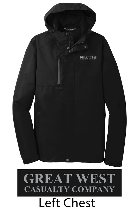 Men's Port Authority Black All Conditions Jacket - SALE