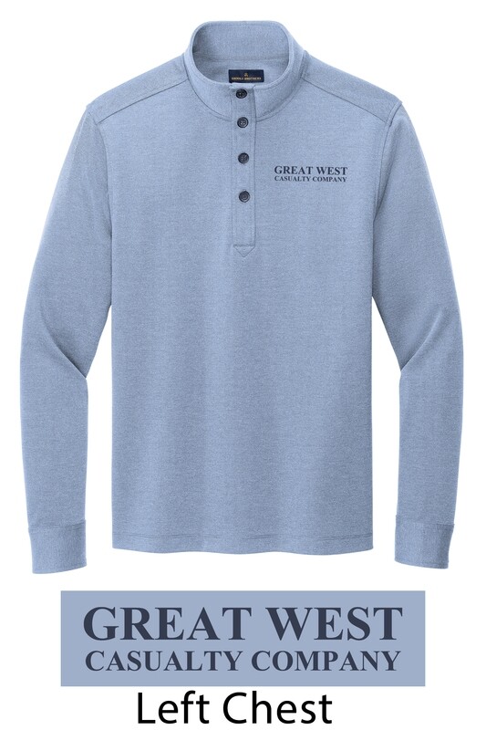 Brooks Brothers Mid-Layer Stretch 1/2 Button - SALE