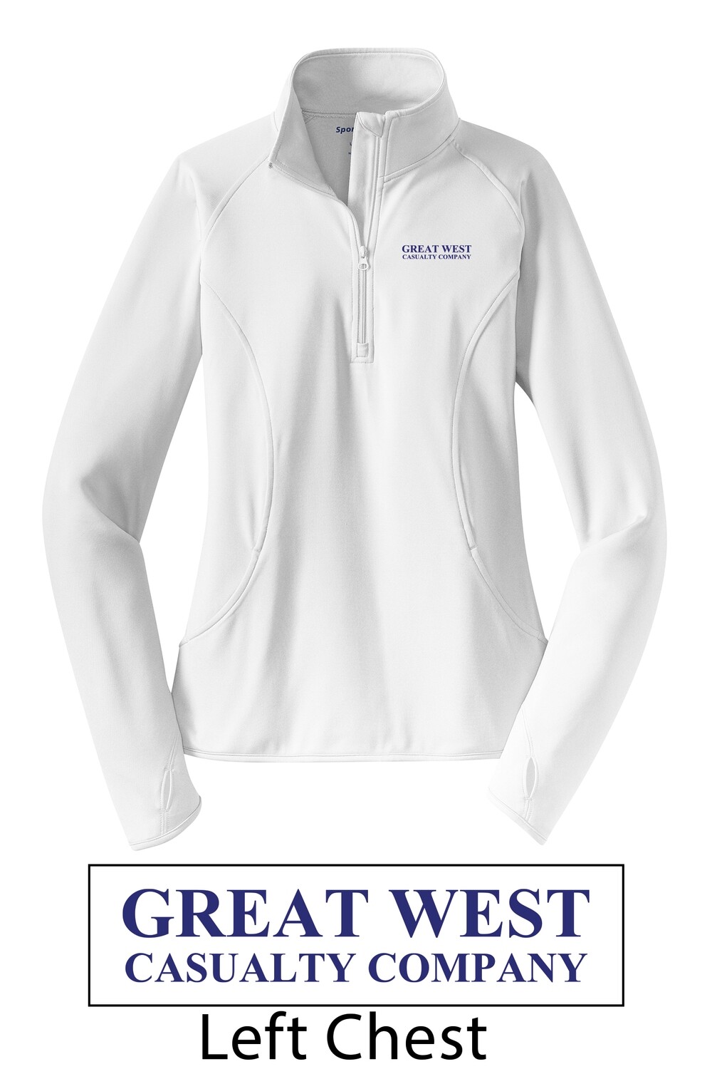 Ladies Sport Tex 1/4 Zip Pullover