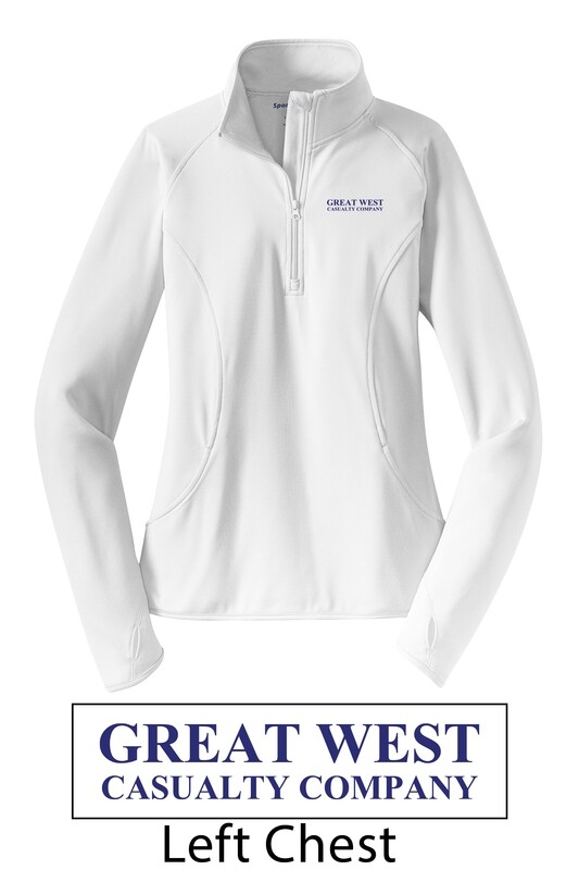 Ladies Sport Tex 1/4 Zip Pullover