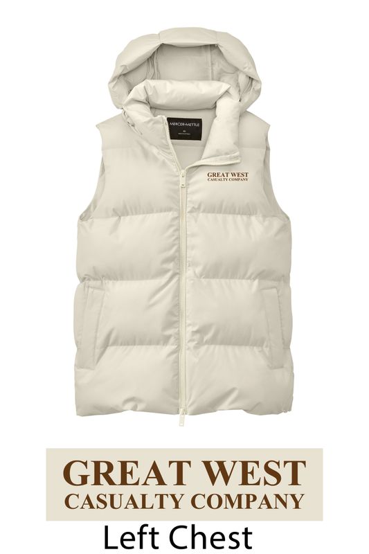 Ladies Mercer+Mettle Puffy Vest - SALE