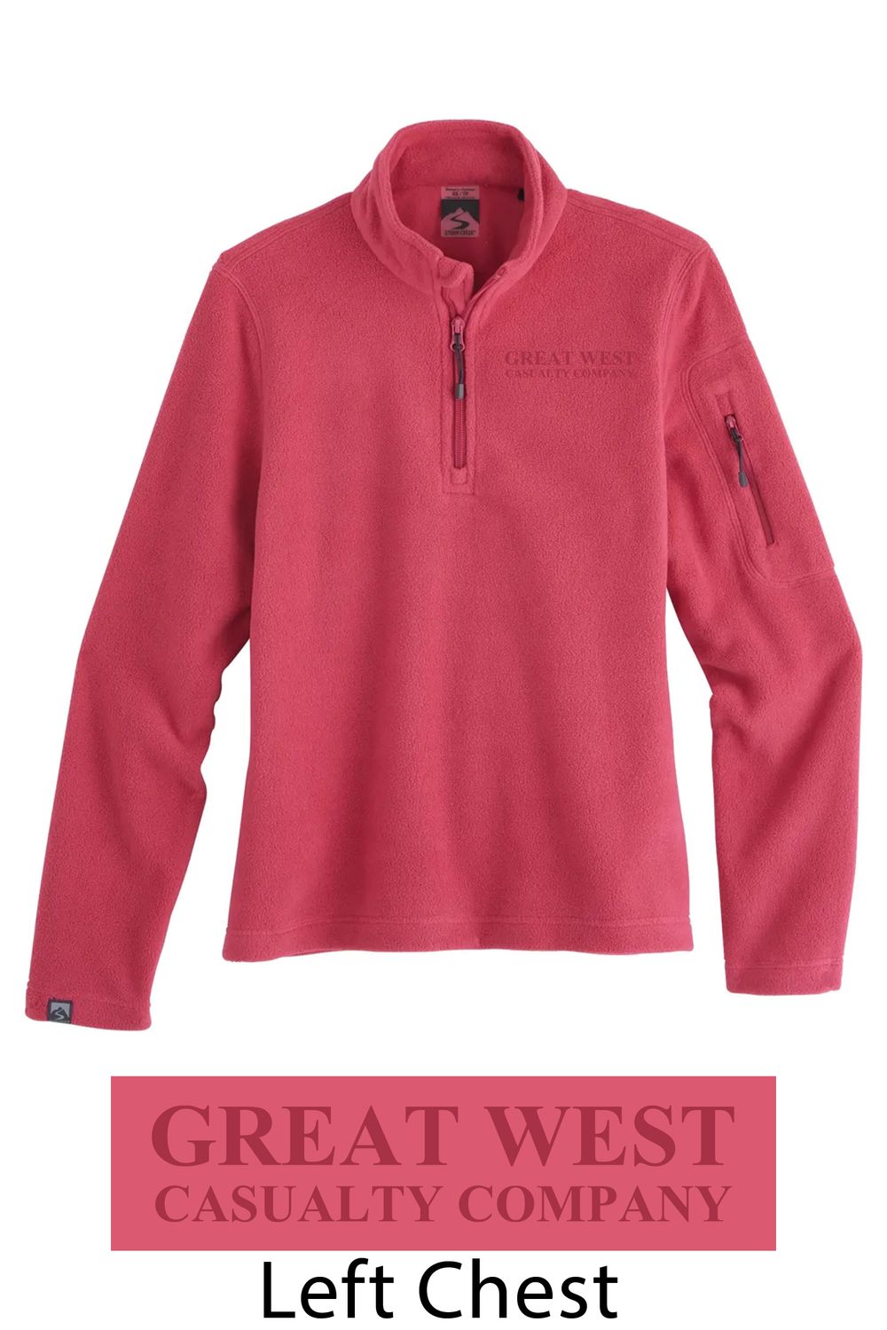 Ladies Storm Creek Fireside Microfleece Quarter Zip