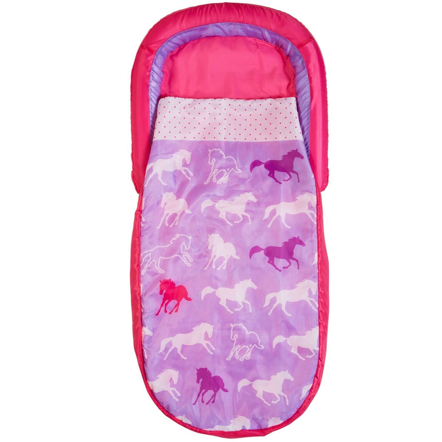 CHEVAUX - Mon premier lit d'appoint Readybed - Lit gonflable pour enfants avec sac de couchage intégré