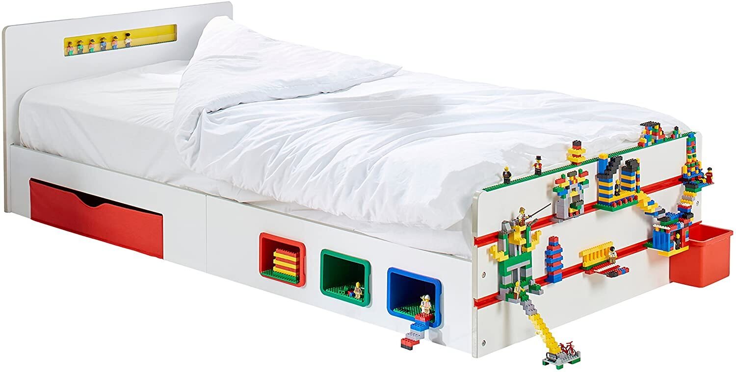 ROOM 2 BUILD - Lit Jurnior 1.90m pour enfant avec rangements
