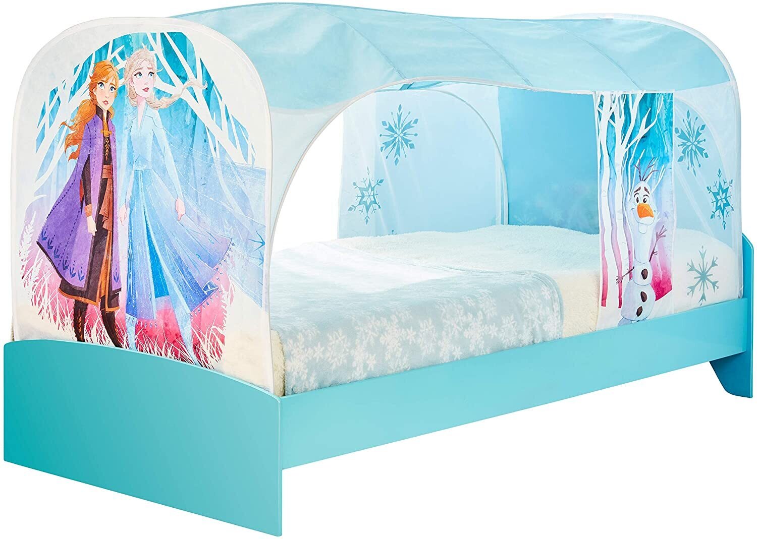 DISNEY REINE DES NEIGES - Tente de lit version 1.90m