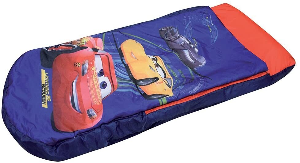 DISNEY CARS - Lit d'appoint - Lit gonflable pour enfants avec sac de couchage intégré